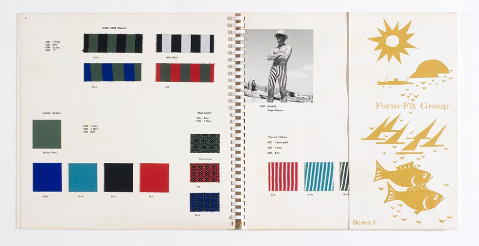 content of the fabric sample books