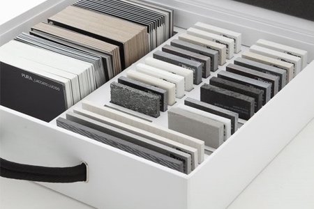 stone sample box