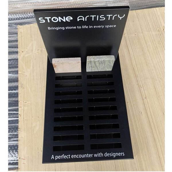 Metal Durable Marble Granite Foldable Display Rack