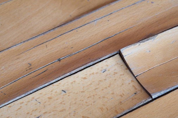 heated cracked floor